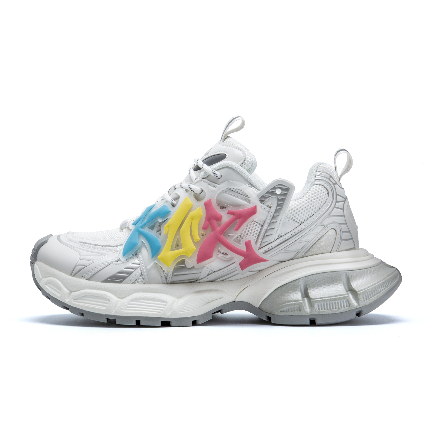 KUX Космические корабли противоскользящие износостойкие дышащие утолщенные низкие кроссовки на платформе унисекс - радуга экрю, цвет Rainbow Ecru
KUX Космические корабли противоскользящие износостойкие дышащие утолщенные низкие кроссовки на платформе унисекс - радуга экрю, цвет Rainbow Ecru