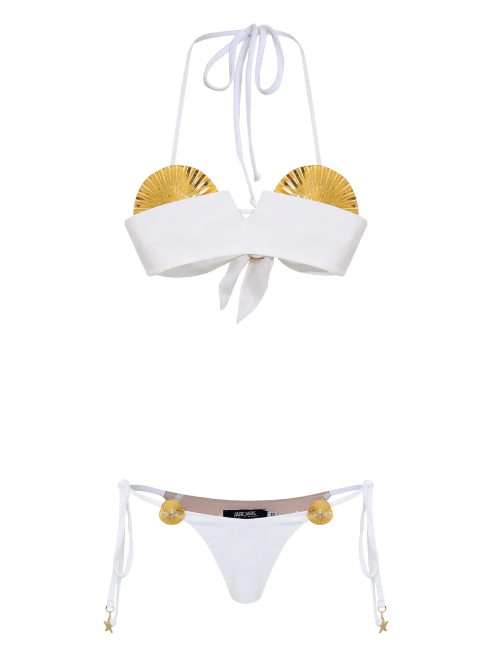 Бикини с топом-бюстье Amir Slama, белый 
Бикини с топом-бюстье Amir Slama, белый