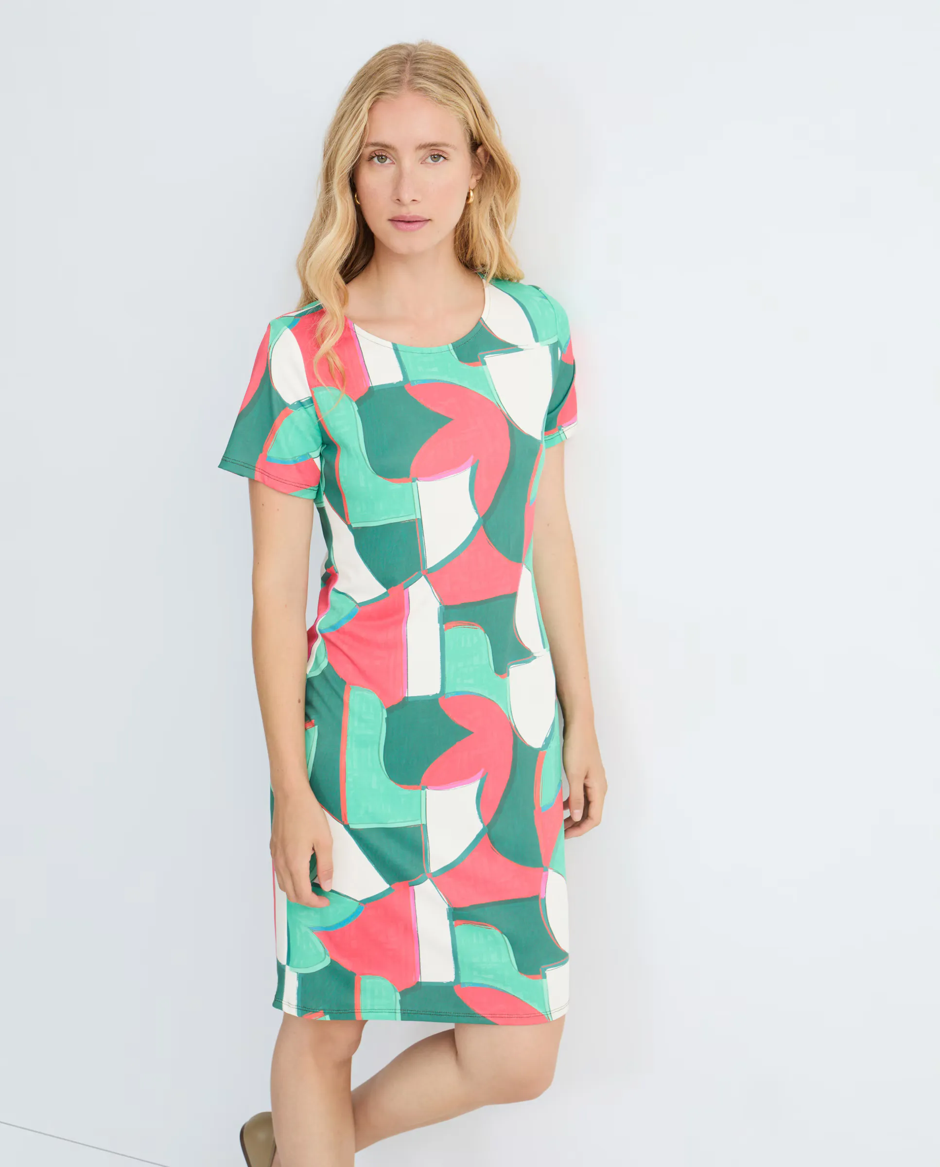 Платье с принтом и коротким рукавом Zermatt, зеленый
Платье с принтом и коротким рукавом Zermatt, зеленый