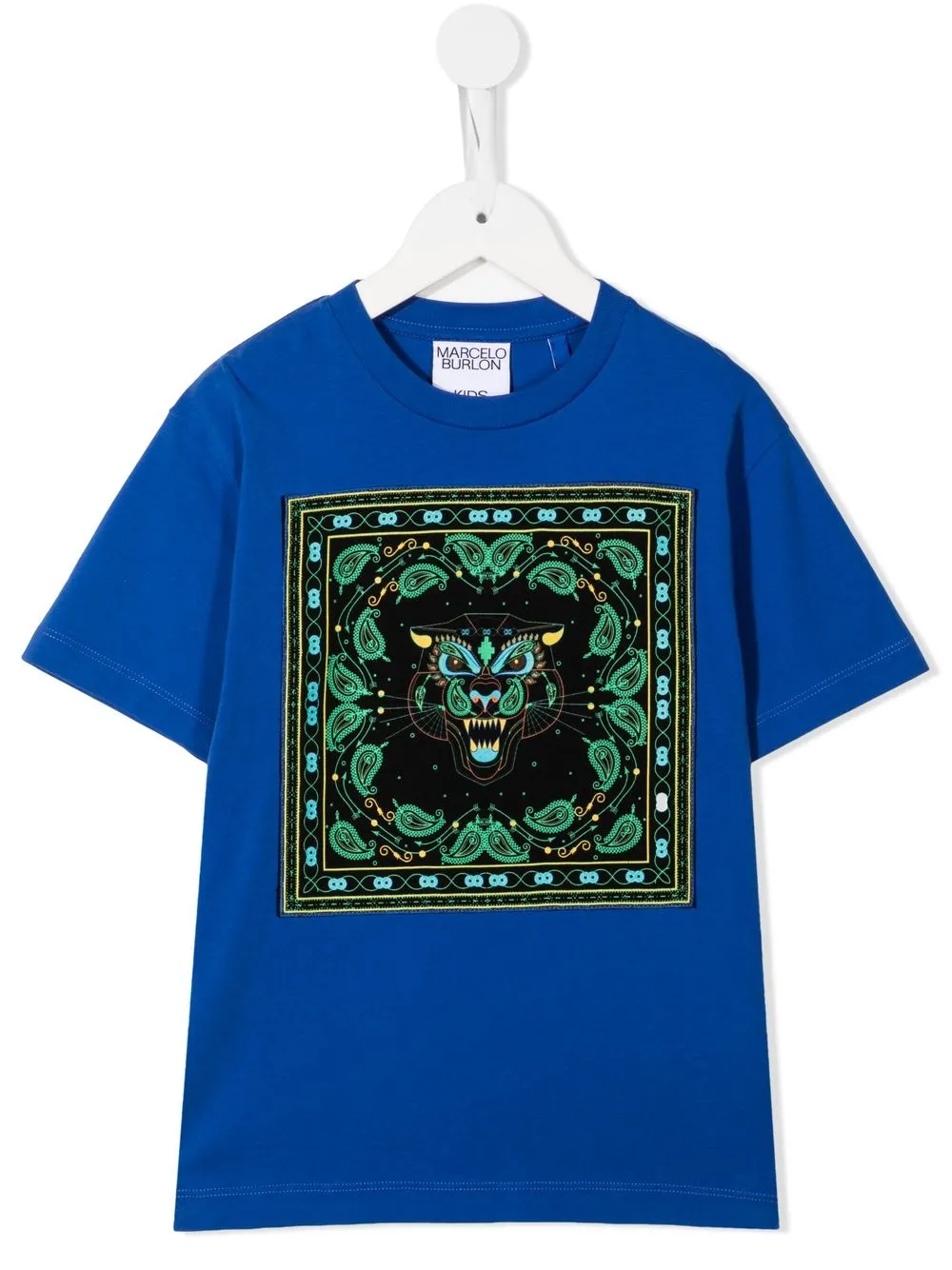 Футболка с принтом Bandana Tiger Marcelo Burlon County Of Milan Kids, синий
Футболка с принтом Bandana Tiger Marcelo Burlon County Of Milan Kids, синий