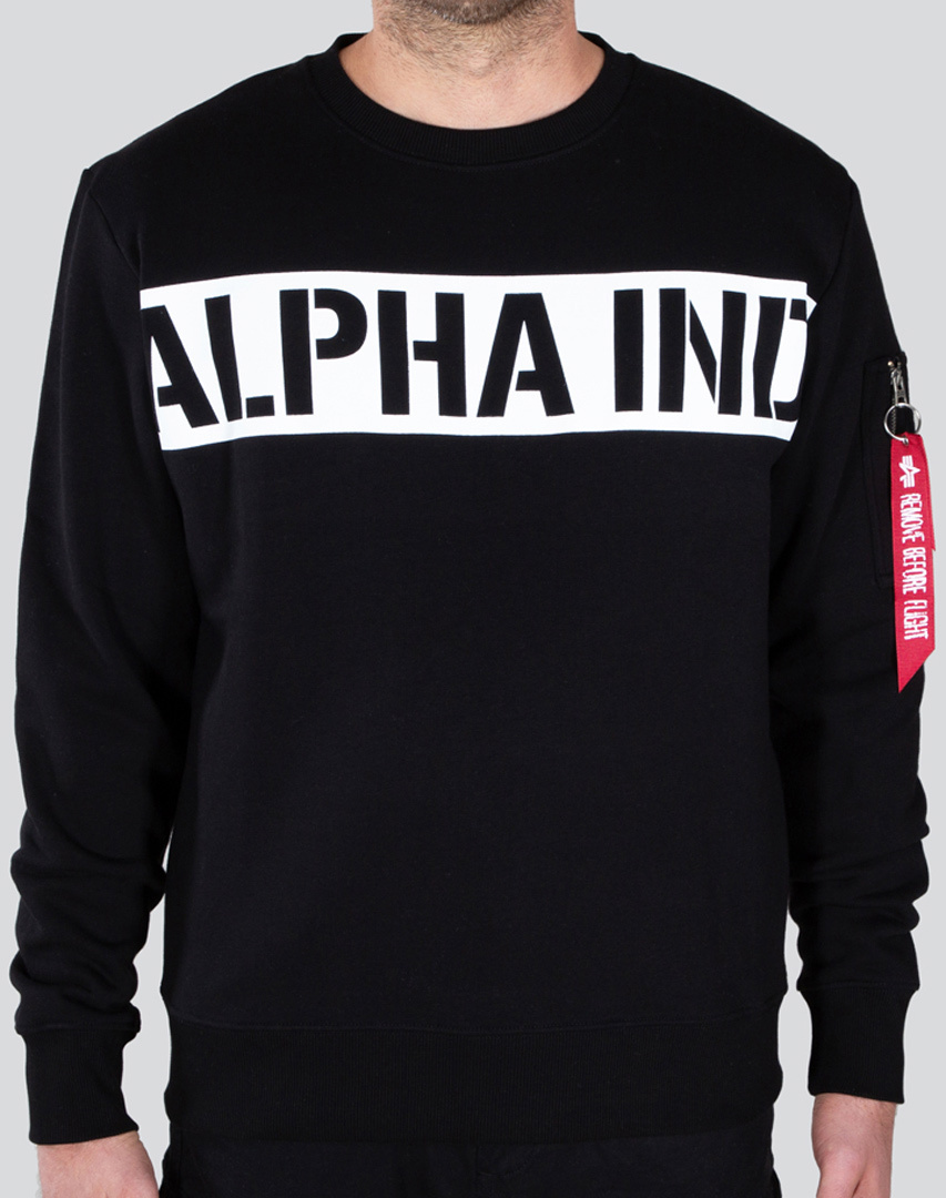 Пуловер Alpha Industries Printed Stripe Pullover, черный
Пуловер Alpha Industries Printed Stripe Pullover, черный