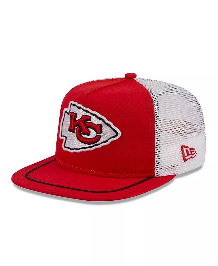 Мужская красно-белая регулируемая кепка Kansas City Chiefs Original Classic Golfer New Era, красный
Мужская красно-белая регулируемая кепка Kansas City Chiefs Original Classic Golfer New Era, красный