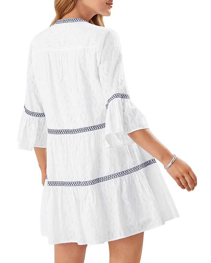 Жаккардовое многоярусное платье Tommy Bahama, мультиколор
Жаккардовое многоярусное платье Tommy Bahama, мультиколор