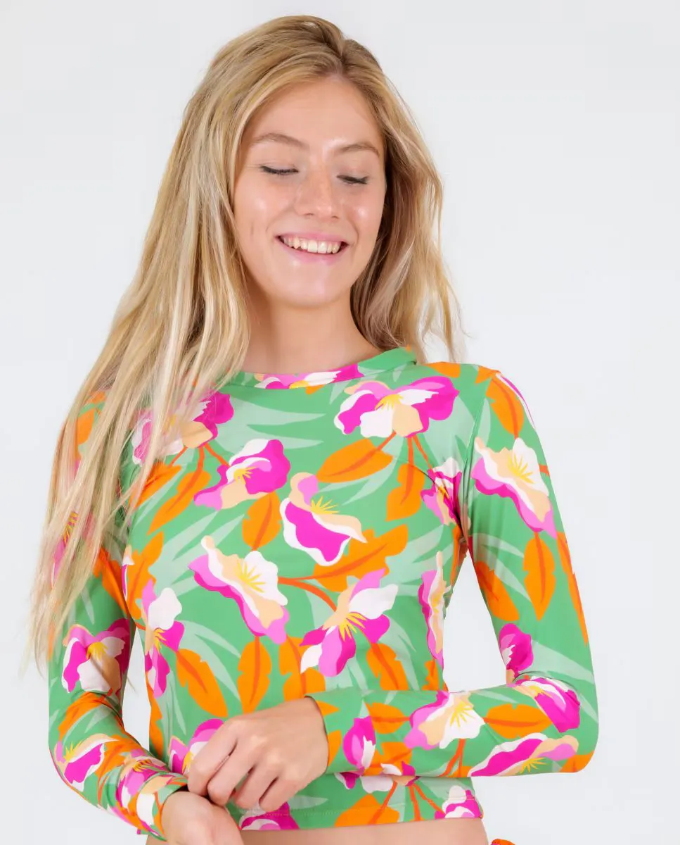 Бикини-топ с длинными рукавами и принтом на подкладке Río de Sol, мультиколор
Бикини-топ с длинными рукавами и принтом на подкладке Río de Sol, мультиколор