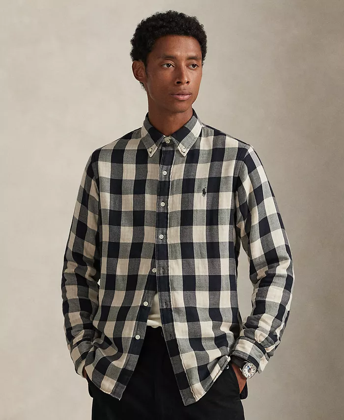 Мужская классическая рубашка с длинным рукавом Polo Ralph Lauren, белый
Мужская классическая рубашка с длинным рукавом Polo Ralph Lauren, белый