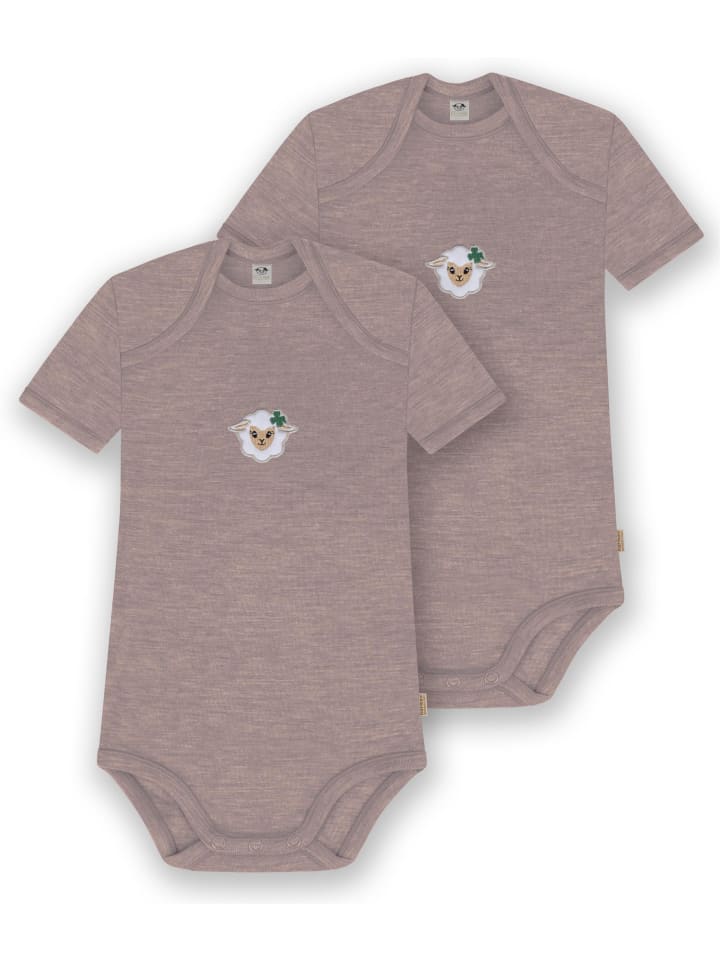 Normani Outdoor Sports Комплект из 2 детских боди с коротким рукавом из мериносовой шерсти, цвет Тауранга, розовый
Normani Outdoor Sports Комплект из 2 детских боди с коротким рукавом из мериносовой шерсти, цвет Тауранга, розовый