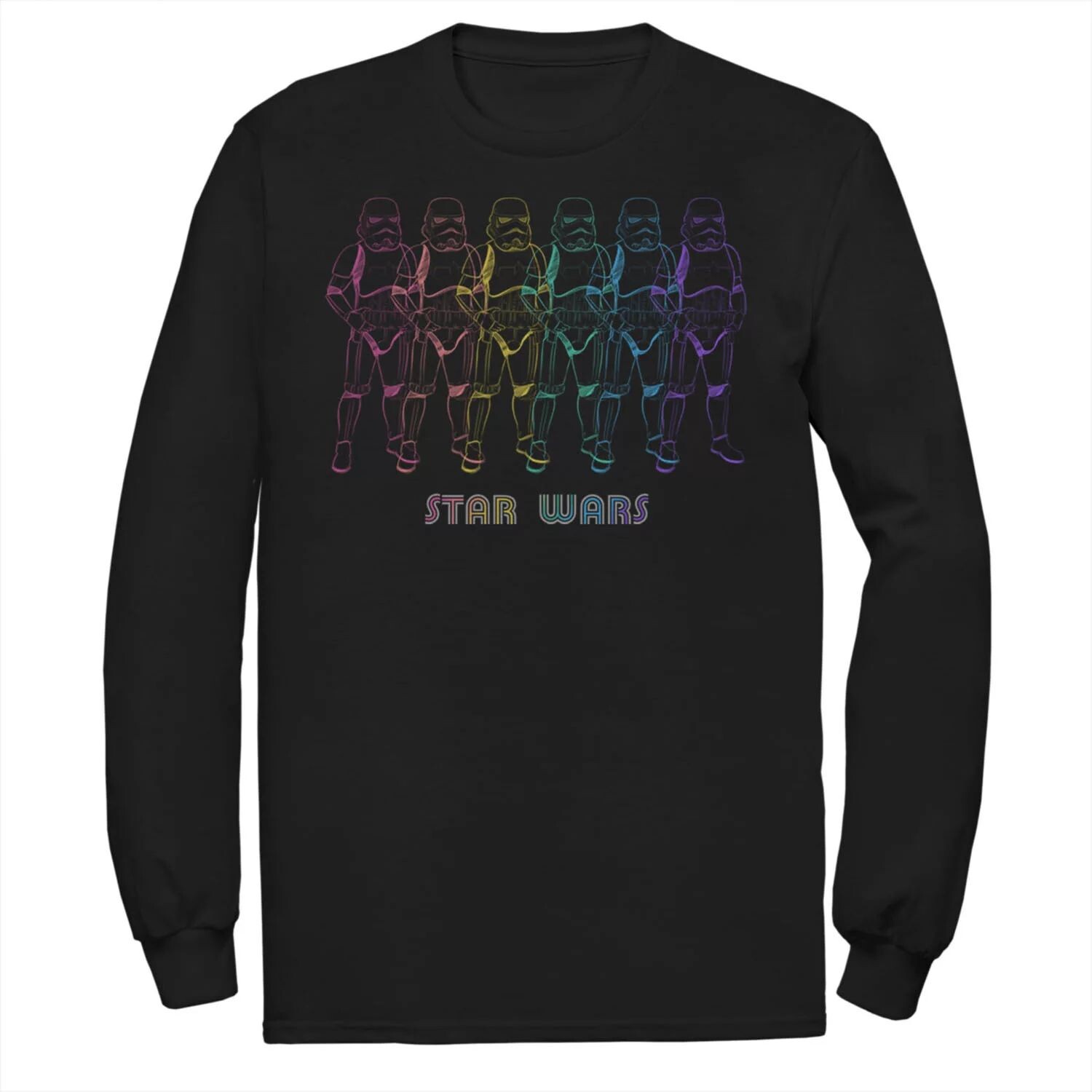 Мужская футболка Star Wars Pride Rainbow Stormtroopers Line Up Licensed Character
Мужская футболка Star Wars Pride Rainbow Stormtroopers Line Up Licensed Character