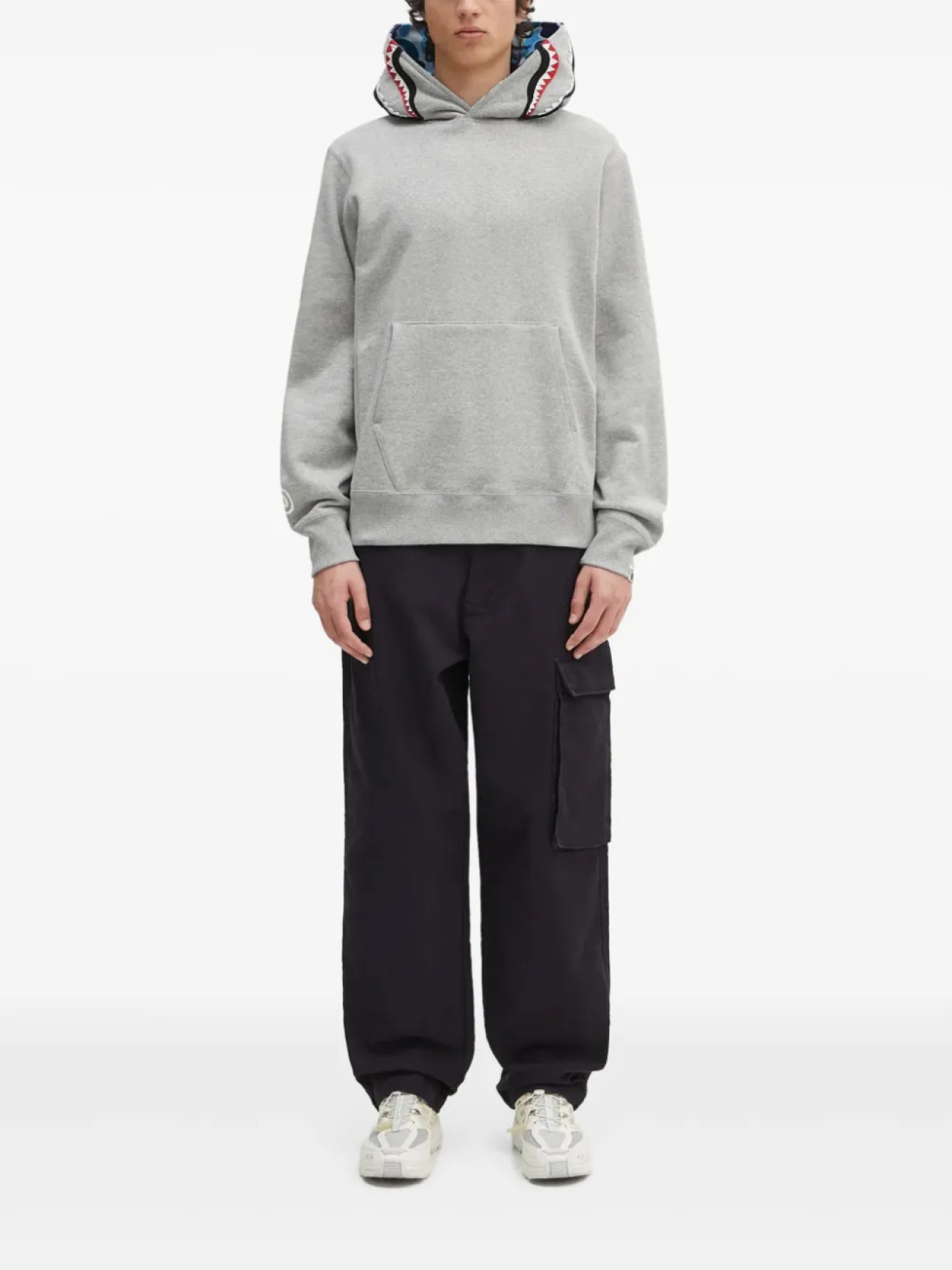 Толстовка с капюшоном BATHING APE Shark A Bathing Ape, серый
Толстовка с капюшоном BATHING APE Shark A Bathing Ape, серый