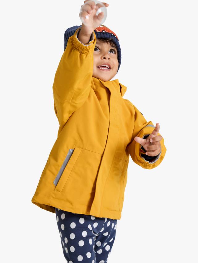 Детское ветрозащитное пальто в виде ракушки Polarn O. Pyret, желтый
Детское ветрозащитное пальто в виде ракушки Polarn O. Pyret, желтый