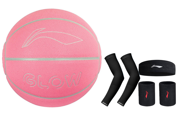 LINING Баскетбольный мяч badfive pu розовый размер 7 светящийся в темноте unisex
LINING Баскетбольный мяч badfive pu розовый размер 7 светящийся в темноте unisex