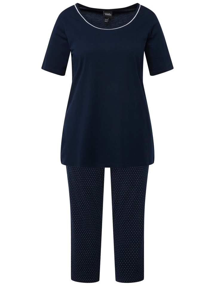Пижама Ulla Popken, темно-синий
Пижама Ulla Popken, темно-синий
