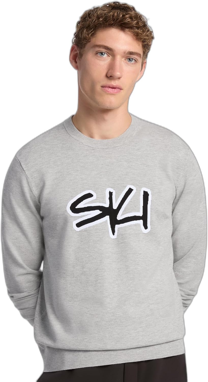 Michael Kors мужской свитер Ski Crewneck, Heather Grey
Michael Kors мужской свитер Ski Crewneck, Heather Grey