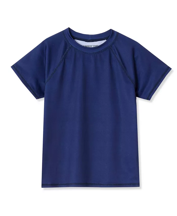 Детский купальный лонгслив с коротким рукавом и круглым вырезом Big Girls Plus Lands' End, синий
Детский купальный лонгслив с коротким рукавом и круглым вырезом Big Girls Plus Lands' End, синий