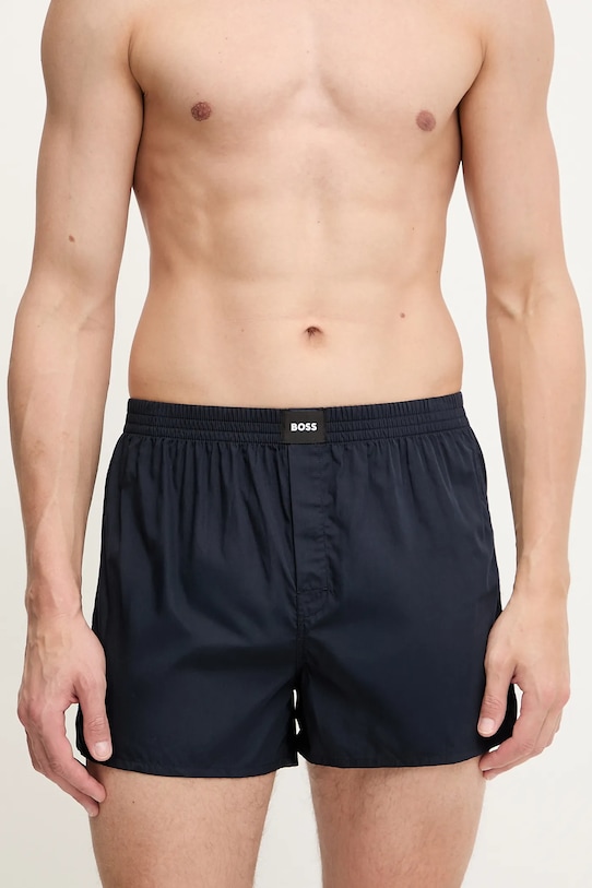 Хлопковые боксеры 2 шт Boss, синий
Хлопковые боксеры 2 шт Boss, синий
