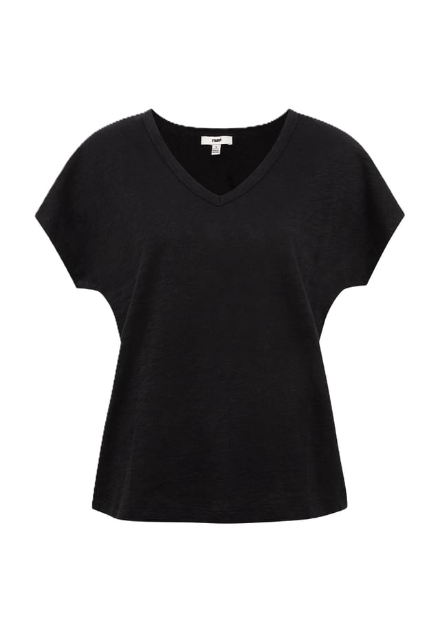 Футболка хлопковая с v-образным вырезом Mavi, черный
Футболка хлопковая с v-образным вырезом Mavi, черный