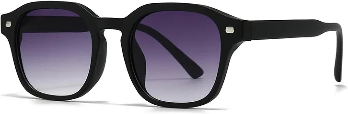 Модные винтажные классические солнцезащитные очки с заклепками для женщин и мужчин, роскошные, в стиле панк, популярные, для активного отдыха, защита от УФ-излучения UV400 TYUVIVO, Black Gray
Модные винтажные классические солнцезащитные очки с заклепками для женщин и мужчин, роскошные, в стиле панк, популярные, для активного отдыха, защита от УФ-излучения UV400 TYUVIVO, Black Gray