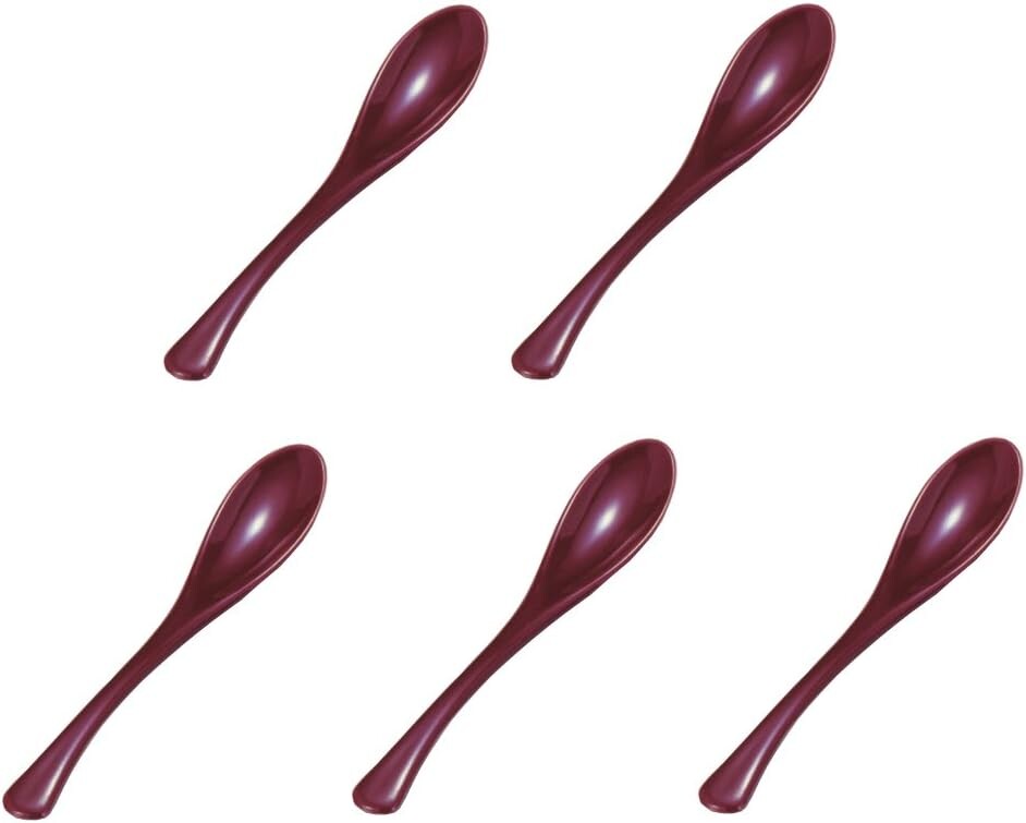 Лаковая посуда Wakaizumi 1-772-31 Лаковая посуда Kappo, красная ложка Yu, набор из 5 шт., Red (Crimson)
Лаковая посуда Wakaizumi 1-772-31 Лаковая посуда Kappo, красная ложка Yu, набор из 5 шт., Red (Crimson)