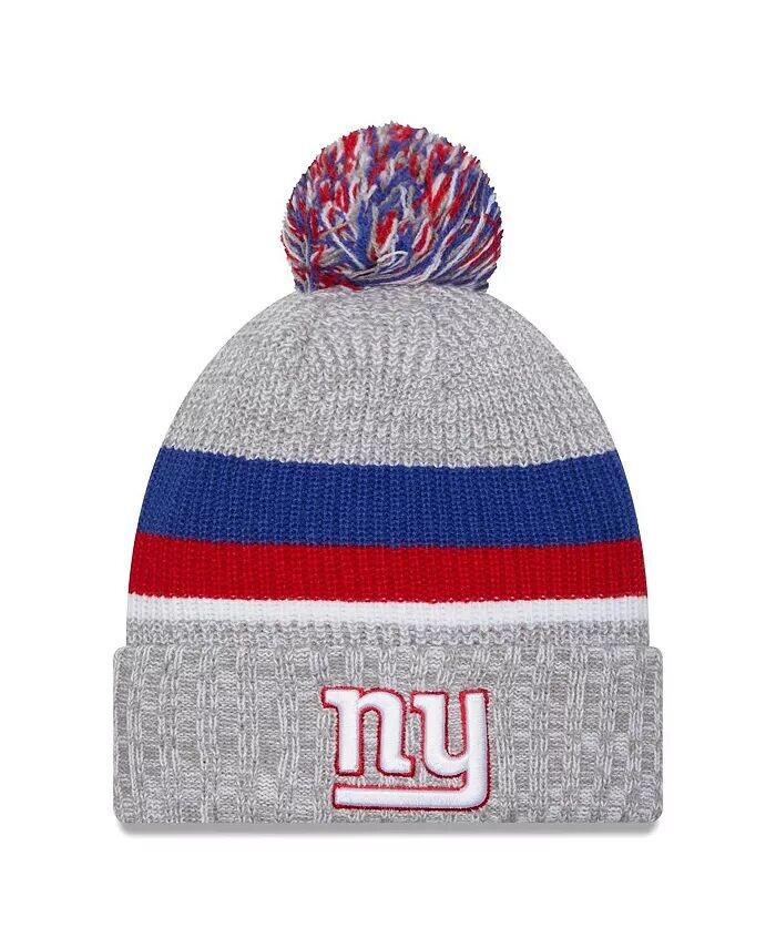 Мужская вязаная шапка New York Giants цвета «меланж» с манжетами и помпоном New Era
Мужская вязаная шапка New York Giants цвета «меланж» с манжетами и помпоном New Era