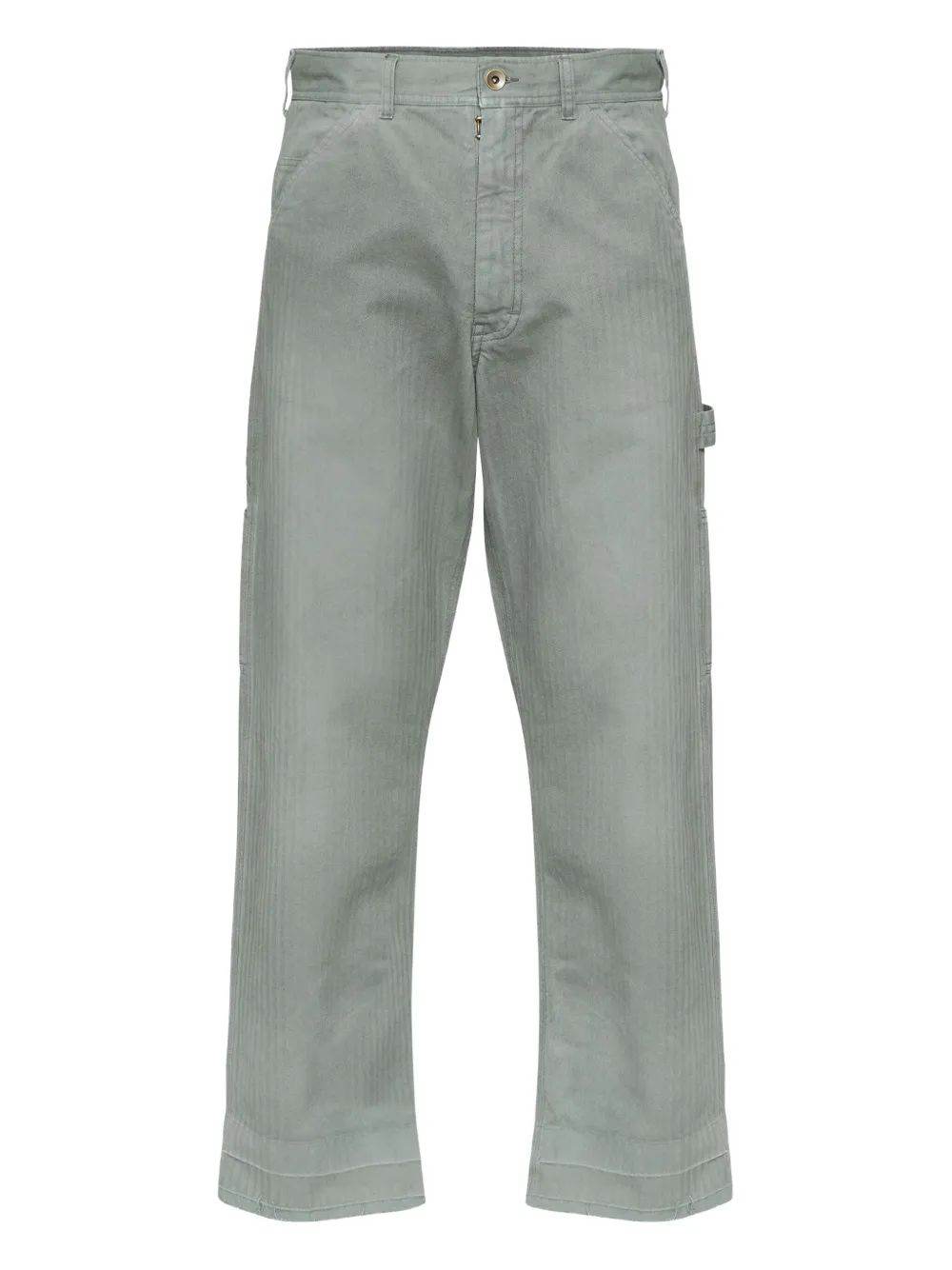 Фактурные джинсы MAISON MARGIELA, серый 
Фактурные джинсы MAISON MARGIELA, серый