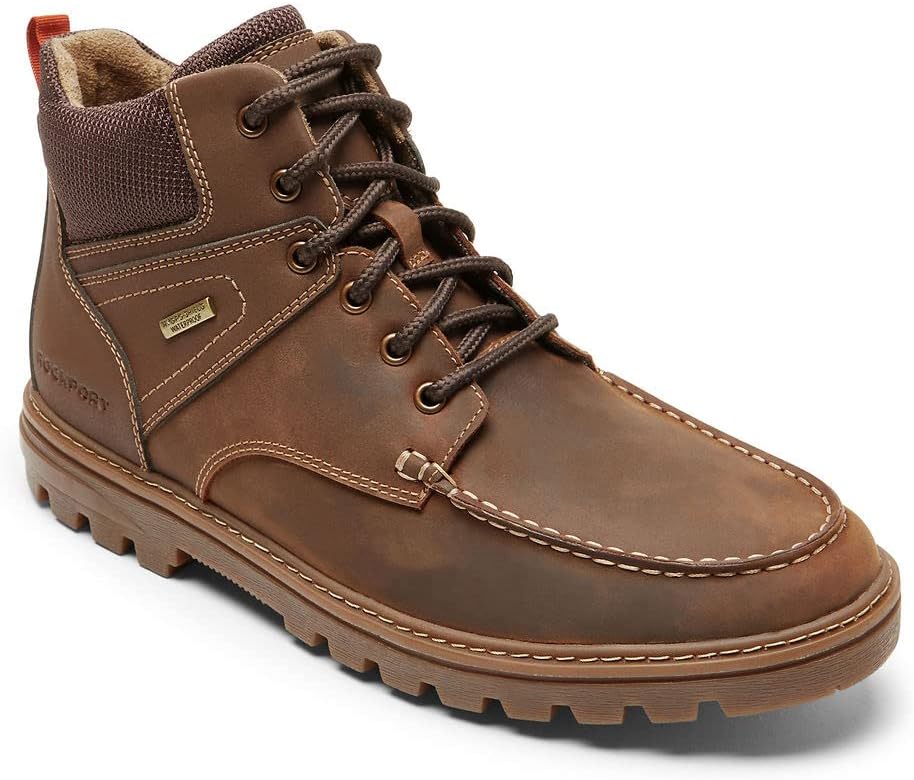 Мужские ботинки Rockport Weather Ready Moc Toe для хайкинга, New Tan Leather/Suede
Мужские ботинки Rockport Weather Ready Moc Toe для хайкинга, New Tan Leather/Suede