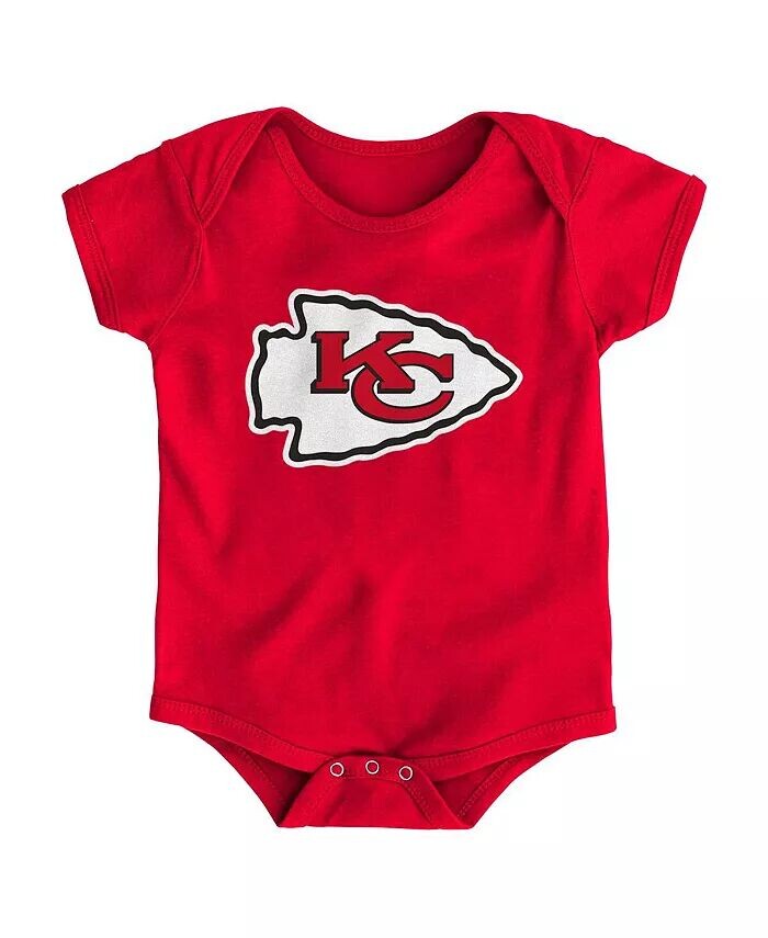 Боди для мальчиков и девочек с логотипом команды Kansas City Chiefs, красное Outerstuff
Боди для мальчиков и девочек с логотипом команды Kansas City Chiefs, красное Outerstuff