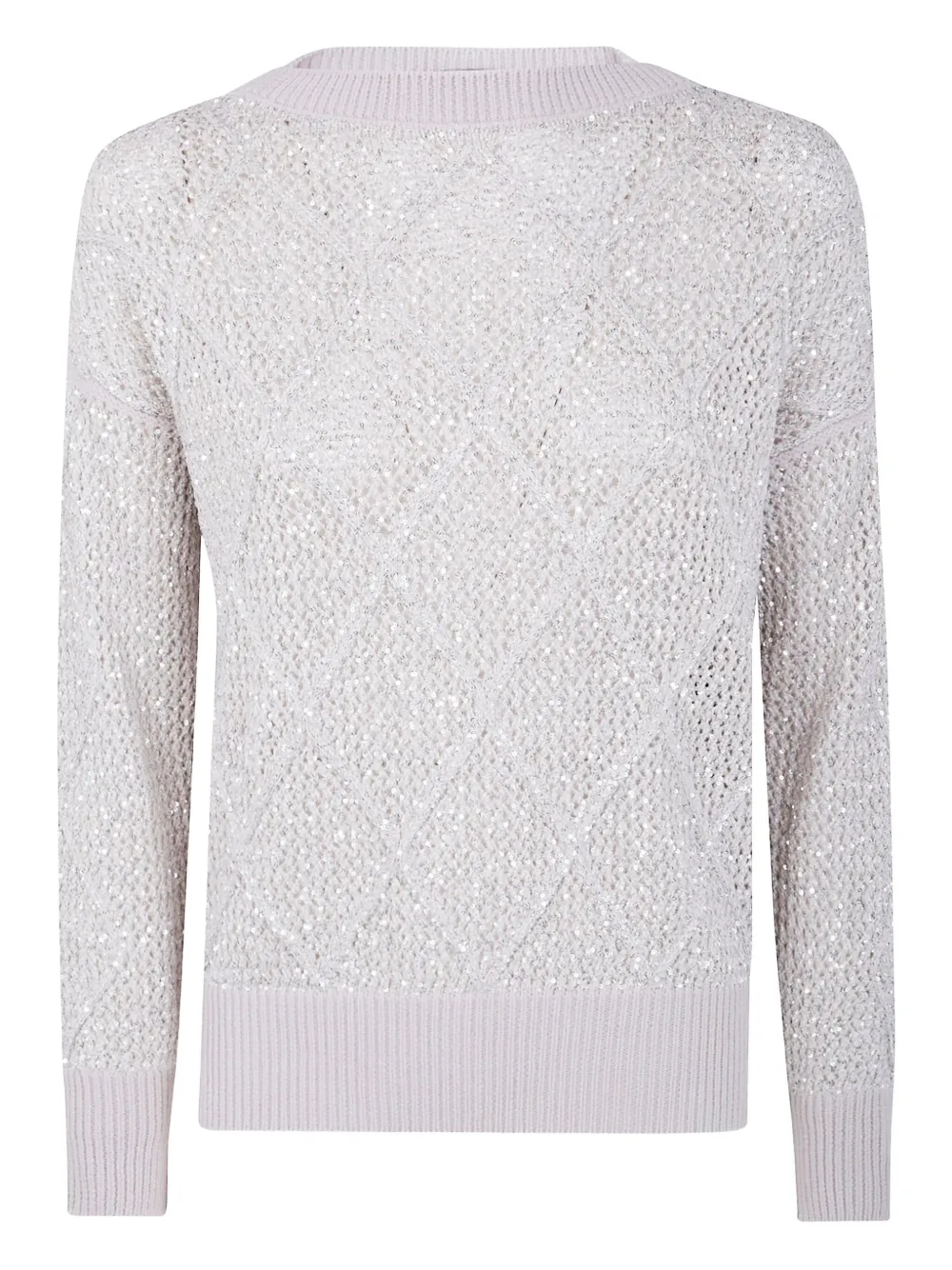 Свитер, украшенный пайетками D.Exterior, серый
Свитер, украшенный пайетками D.Exterior, серый