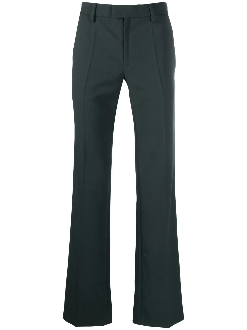 Твиловые брюки прямого кроя Courrèges, зеленый
Твиловые брюки прямого кроя Courrèges, зеленый