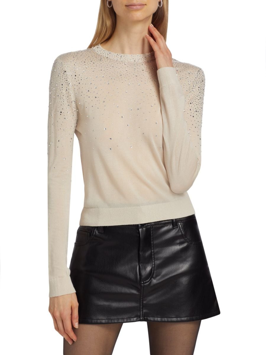 Кристаллический свитер Элси Generation Love, бежевый
Кристаллический свитер Элси Generation Love, бежевый