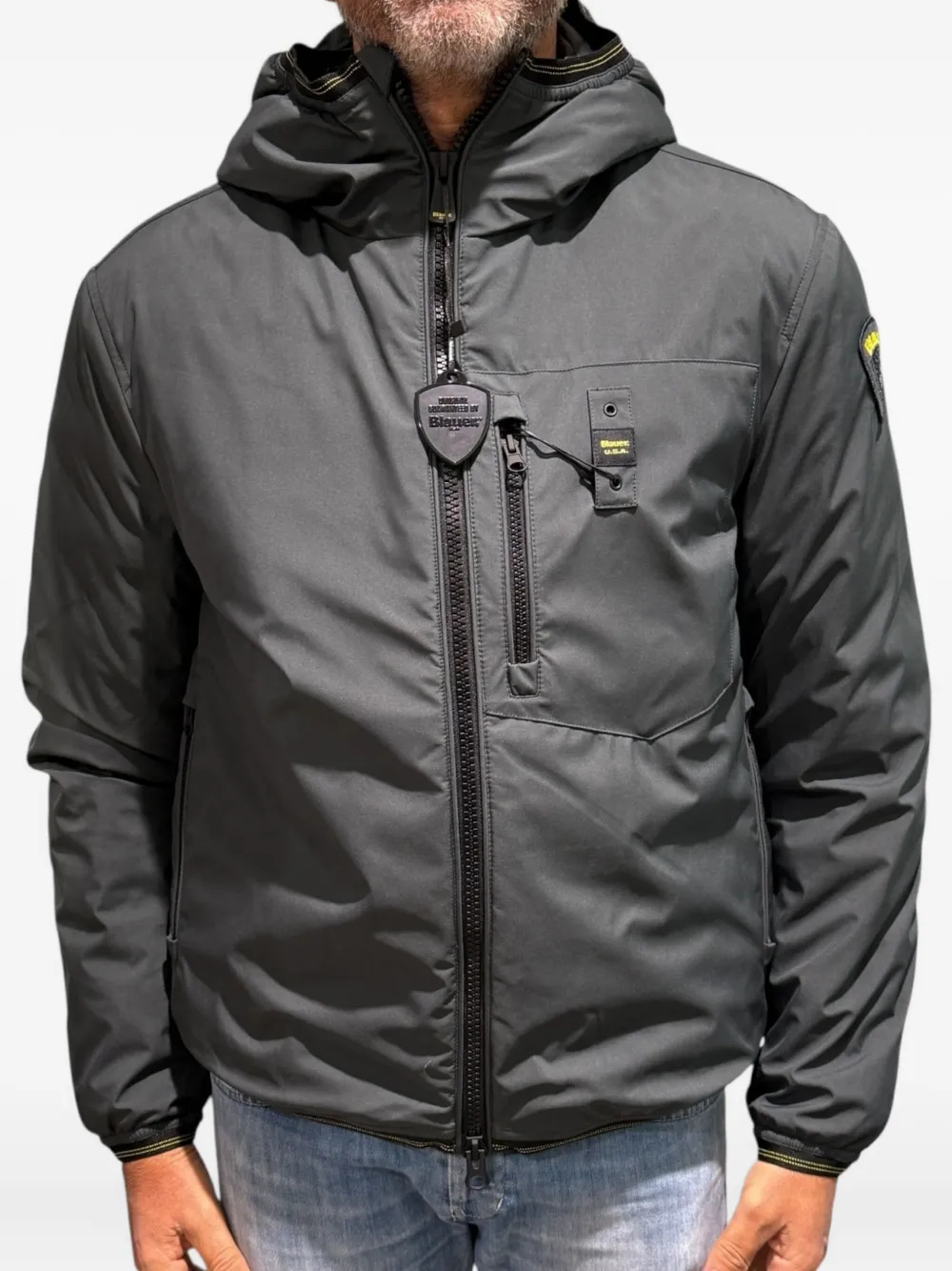 Куртка с капюшоном Derry Blauer, серый
Куртка с капюшоном Derry Blauer, серый