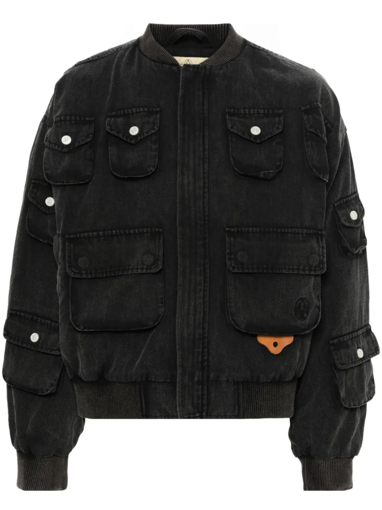 UNTITLED ARTWORKS бомбер с вышитым логотипом, черный
UNTITLED ARTWORKS бомбер с вышитым логотипом, черный