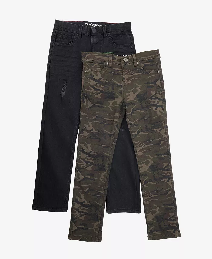 Большие мальчики 8-18 2 упаковки комбо эластичные джинсы XRAY, черный
Большие мальчики 8-18 2 упаковки комбо эластичные джинсы XRAY, черный