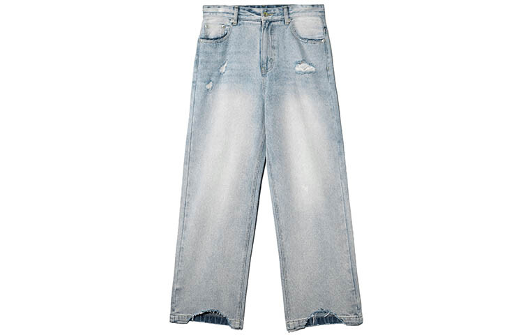 Джинсы унисекс ROARINGWILD, Светло-синий 
Джинсы унисекс ROARINGWILD, Светло-синий