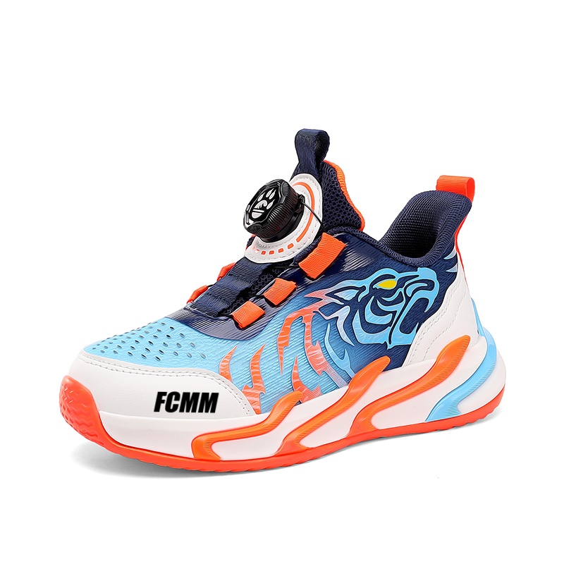Дышащие низкие кроссовки для бега для детей FCMM, синий/оранжевый
Дышащие низкие кроссовки для бега для детей FCMM, синий/оранжевый