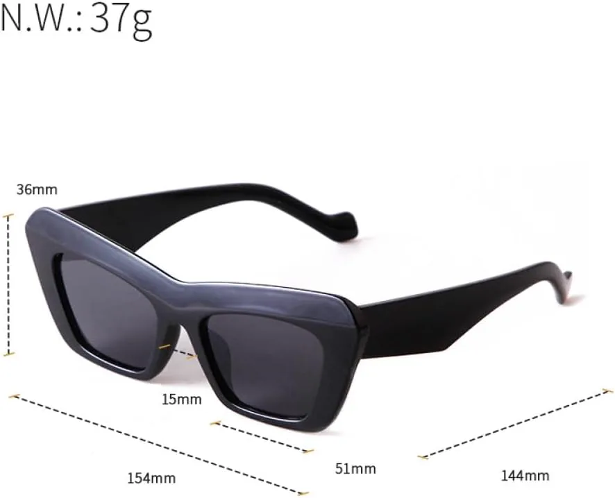 Винтажные солнцезащитные очки MUTYNE в форме «кошачий глаз» большого размера для женщин, декоративная оправа, модные солнцезащитные очки для женщин, C2 Tea
Винтажные солнцезащитные очки MUTYNE в форме «кошачий глаз» большого размера для женщин, декоративная оправа, модные солнцезащитные очки для женщин, C2 Tea