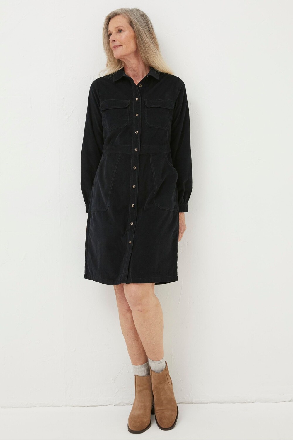 Вельветовое платье Tabitha Fat Face, черный
Вельветовое платье Tabitha Fat Face, черный