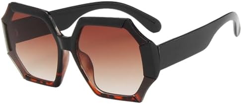 Уникальные солнцезащитные очки многоугольной квадратной формы с градиентными линзами для женщин. Классические ретро-винтажные большие очки для леди MTZJH, Black Leopard Tea
Уникальные солнцезащитные очки многоугольной квадратной формы с градиентными линзами для женщин. Классические ретро-винтажные большие очки для леди MTZJH, Black Leopard Tea