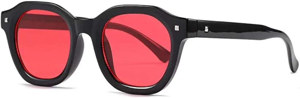 Роскошные солнцезащитные очки большого размера для женщин и мужчин, винтажные, в стиле панк, с заклепками, защита от УФ-излучения UV400 HHZZYVY, Black Red
Роскошные солнцезащитные очки большого размера для женщин и мужчин, винтажные, в стиле панк, с заклепками, защита от УФ-излучения UV400 HHZZYVY, Black Red