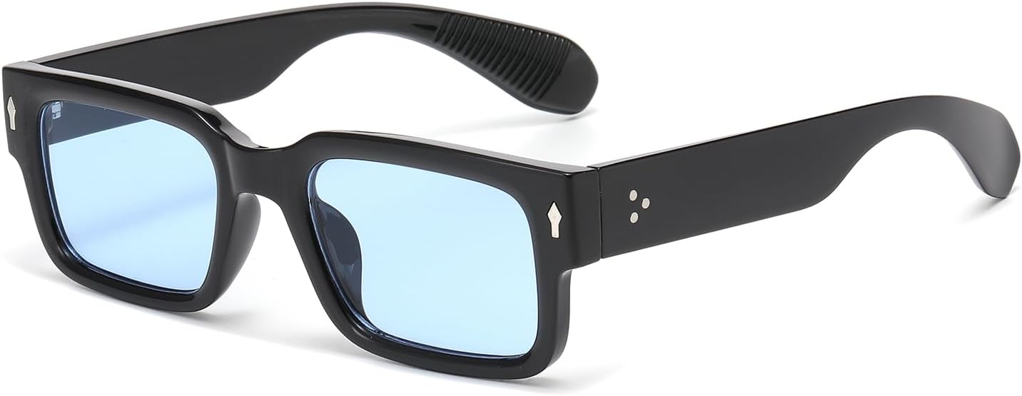 Солнцезащитные очки LJCZKA в стиле ретро, квадратные, для женщин и мужчин, модные, массивные, прямоугольные, в толстой оправе, 90-е, защита от УФ-излучения UV400, Black Blue
Солнцезащитные очки LJCZKA в стиле ретро, квадратные, для женщин и мужчин, модные, массивные, прямоугольные, в толстой оправе, 90-е, защита от УФ-излучения UV400, Black Blue