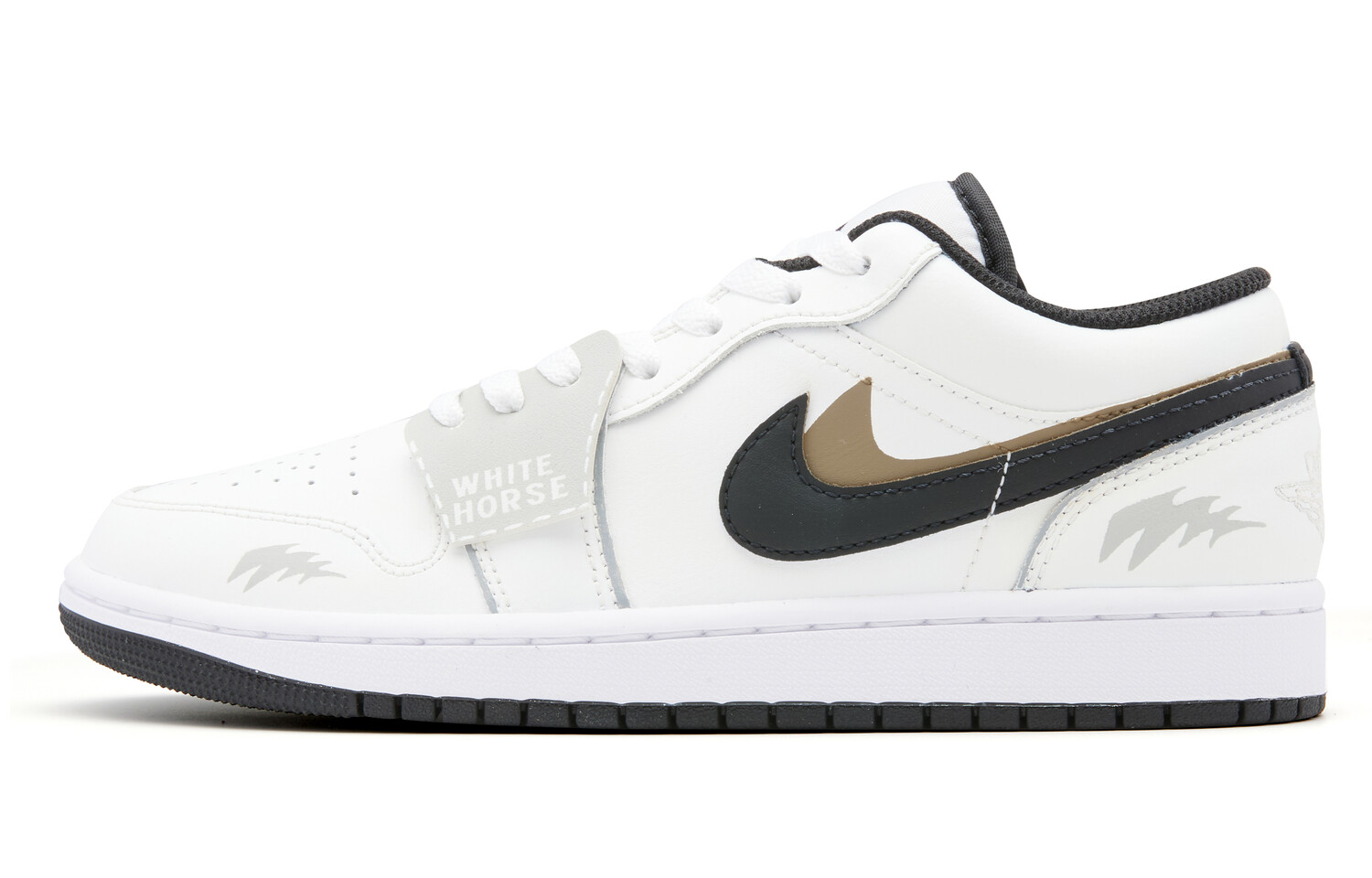 Кроссовки Air Jordan 1 Vintage Basketball Shoes Men Low-top White/black, черный/белый
Кроссовки Air Jordan 1 Vintage Basketball Shoes Men Low-top White/black, черный/белый