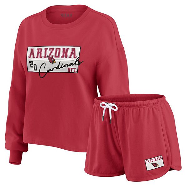 Женский комплект Arizona Cardinals: регбийка с длинным рукавом и шорты Wear By Erin Andrews
Женский комплект Arizona Cardinals: регбийка с длинным рукавом и шорты Wear By Erin Andrews