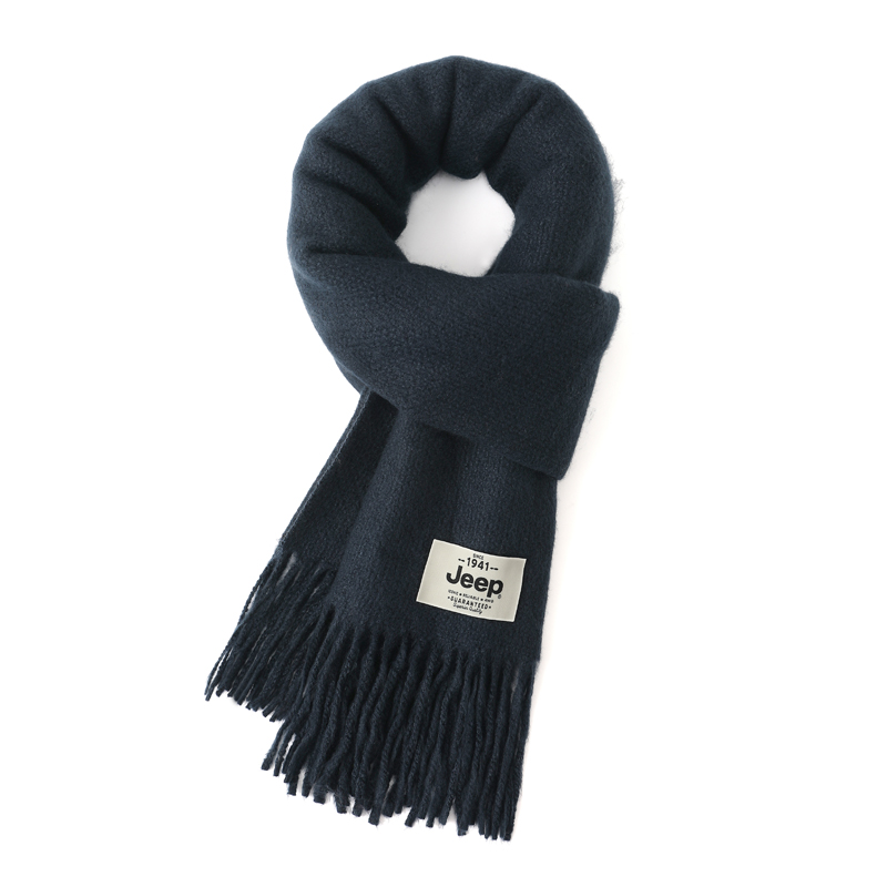 Jeep Вязаный шарф унисекс, Navy Blue
Jeep Вязаный шарф унисекс, Navy Blue