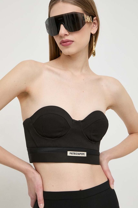 Топ Patrizia Pepe, черный
Топ Patrizia Pepe, черный
