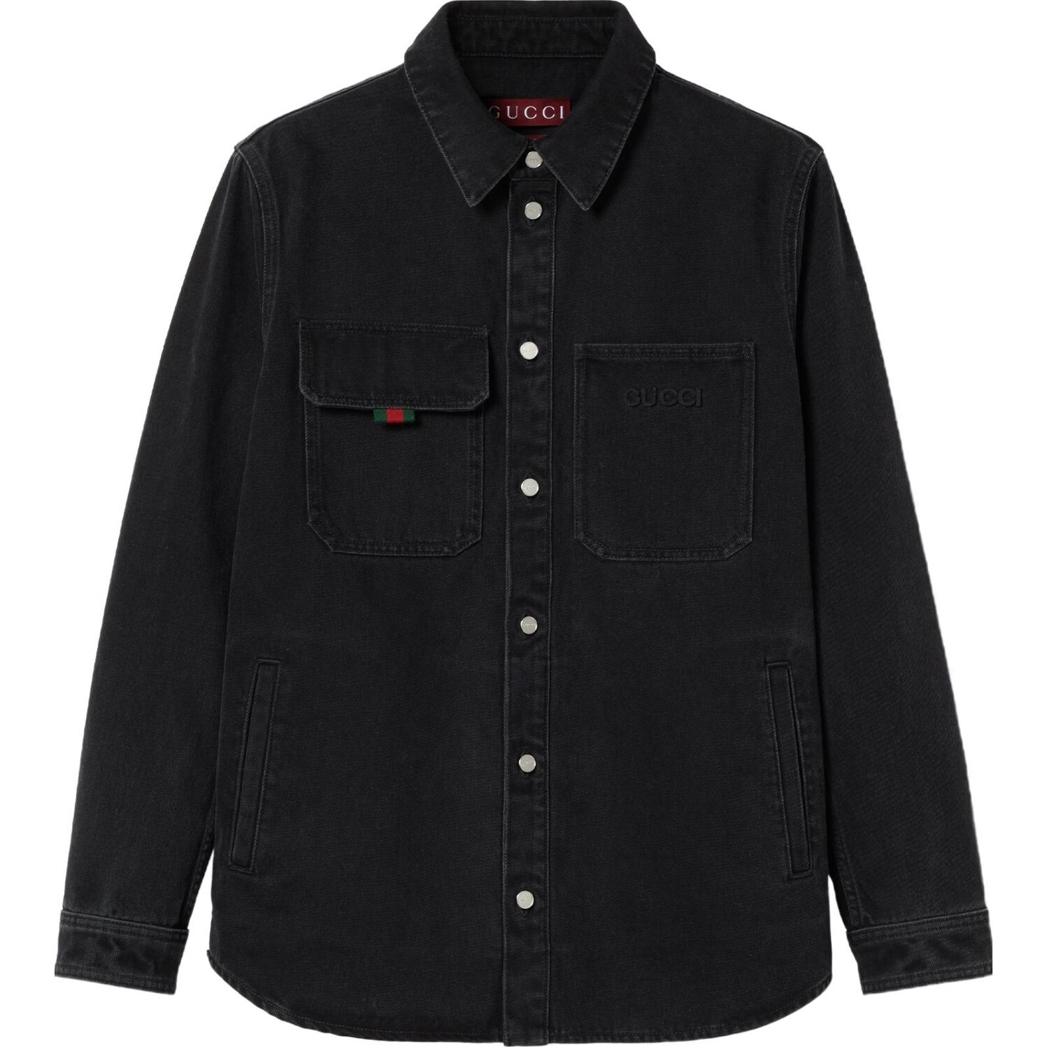 Рубашка мужская темно-серая Gucci, темно-серый
Рубашка мужская темно-серая Gucci, темно-серый