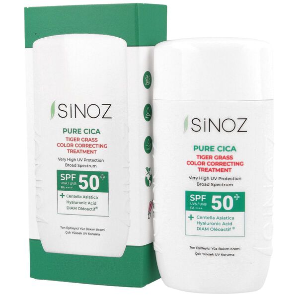 Солнцезащитный крем, уменьшающий покраснения, с SPF50+/PA++++, 50 мл Sinoz Pure cica
Солнцезащитный крем, уменьшающий покраснения, с SPF50+/PA++++, 50 мл Sinoz Pure cica