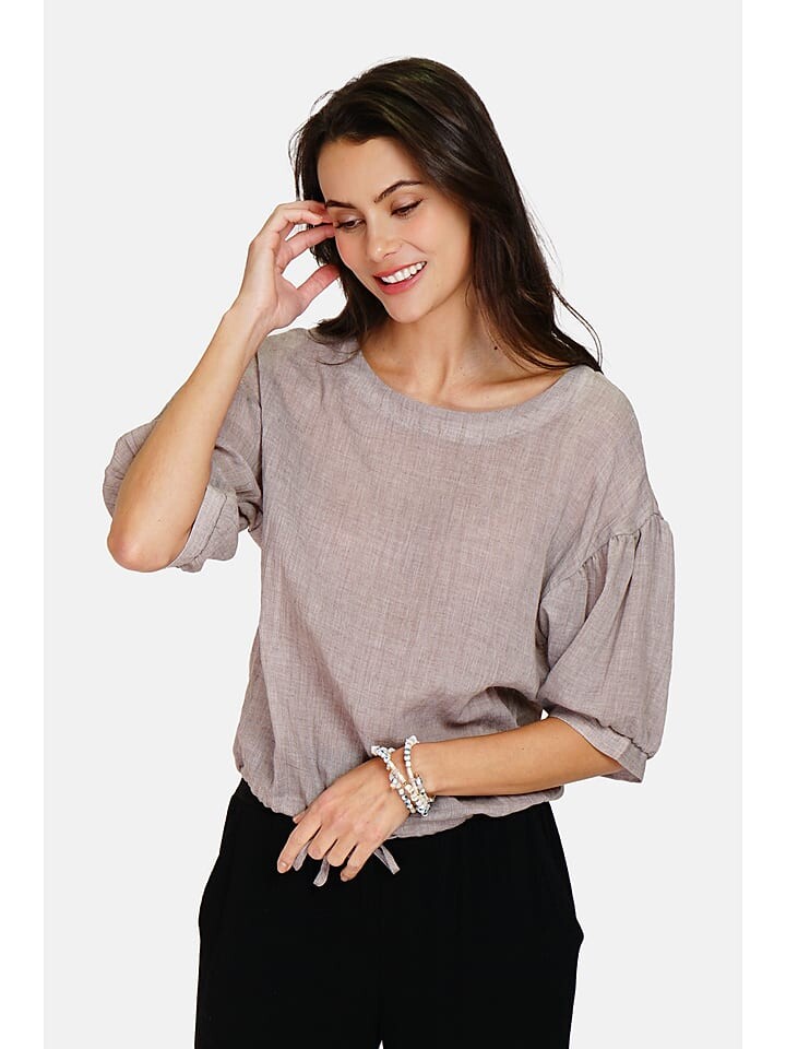 Блуза Le Jardin du Lin, серо-коричневый
Блуза Le Jardin du Lin, серо-коричневый