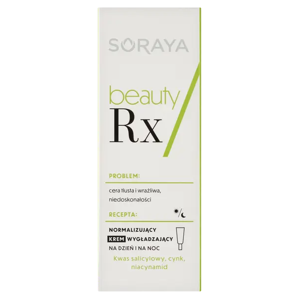 Нормализующий разглаживающий крем для лица дневной и ночной, 50 мл Soraya Beauty rx
Нормализующий разглаживающий крем для лица дневной и ночной, 50 мл Soraya Beauty rx