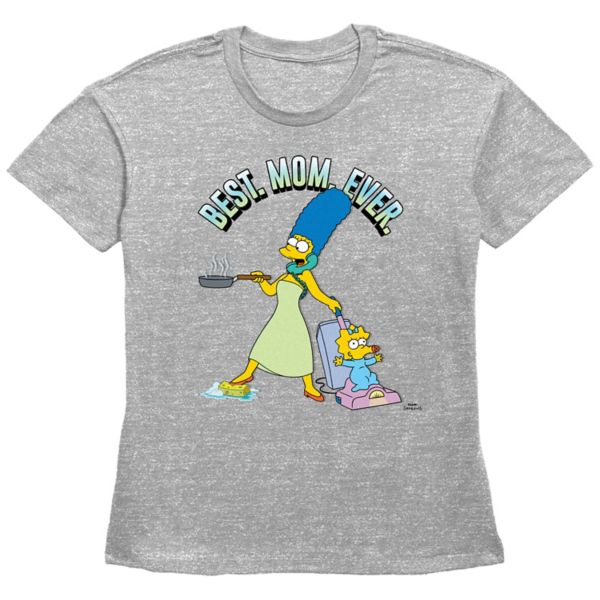 Женская футболка с принтом «Симпсоны: Самая лучшая мама на свете» Licensed Character, серый
Женская футболка с принтом «Симпсоны: Самая лучшая мама на свете» Licensed Character, серый