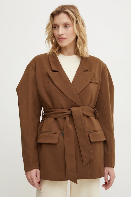 Женский жакет Answear.Lab, коричневый
Женский жакет Answear.Lab, коричневый