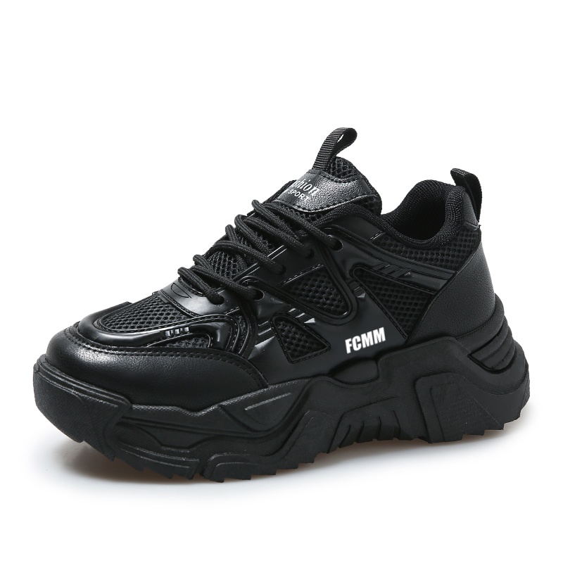 Дышащие увеличивающие рост детские повседневные кроссовки для подростков FCMM, черный
Дышащие увеличивающие рост детские повседневные кроссовки для подростков FCMM, черный