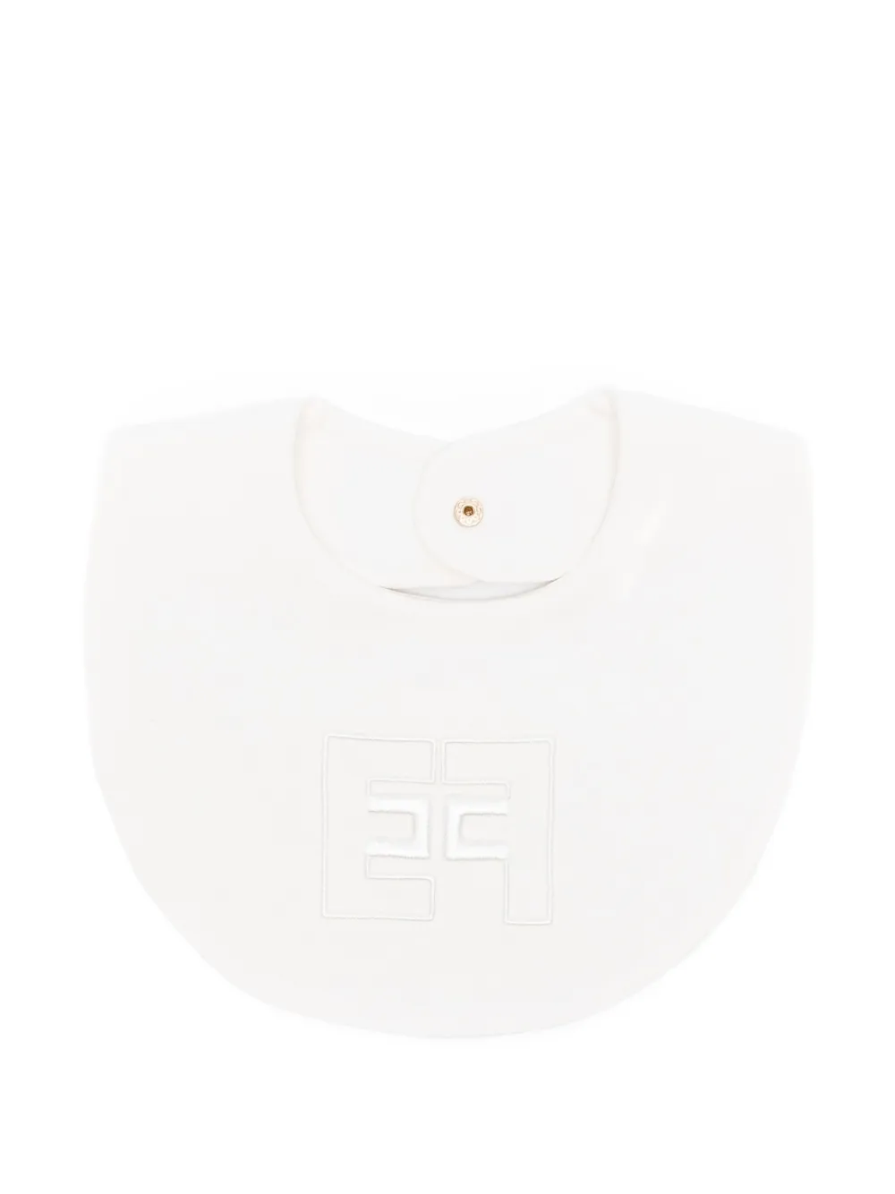 Нагрудник с вышитым логотипом Elisabetta Franchi La Mia Bambina, белый
Нагрудник с вышитым логотипом Elisabetta Franchi La Mia Bambina, белый